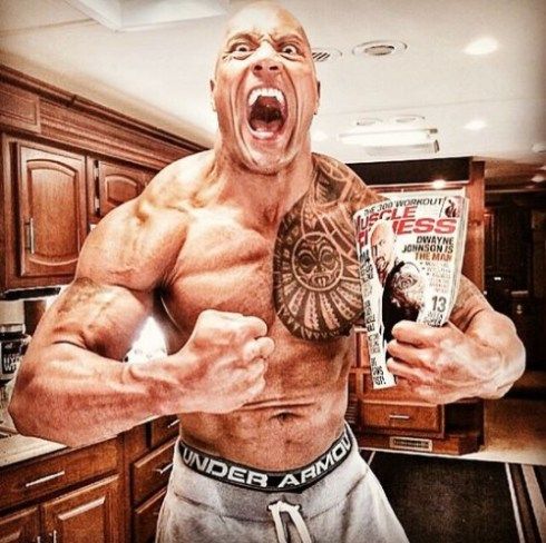 the rock