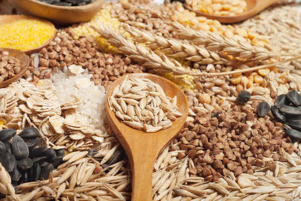 5 alimentos energéticos pré-treino - cereais integrais