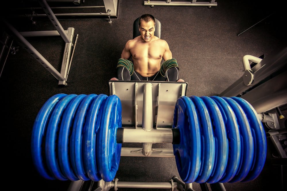 leg press tut