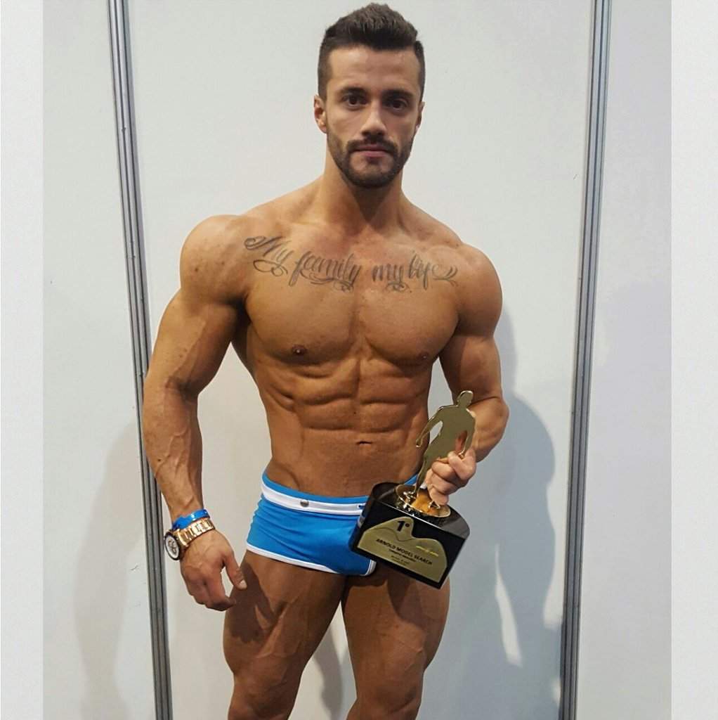 Gaston Zuniga foi campeão do Arnold Model Search