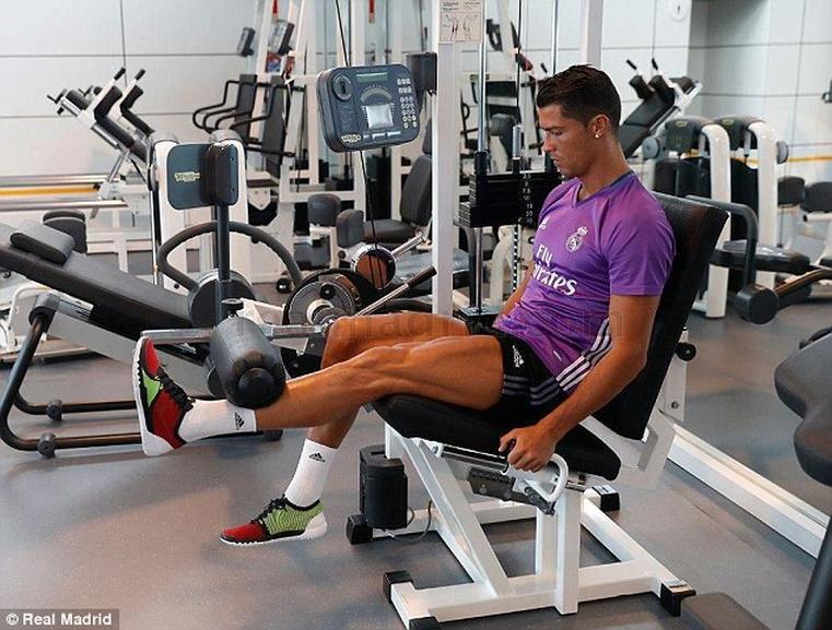 Cristiano Ronaldo - musculação