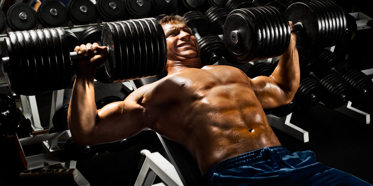 dumbbell press - supino com halteres - detectar fraquezas