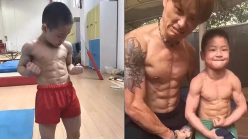 chen yi - menino chines abdômen