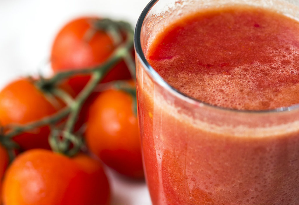 suco de tomate