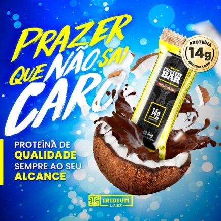 Iridium Protein Bar, Chocolate com Coco