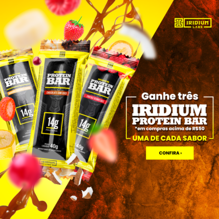 Iridium protein Bar, Promoção